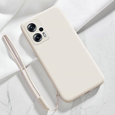 Ultra-thin Silicone Gel Soft Case 360 Degrees Cover YK7 for Xiaomi Poco X4 GT 5G White