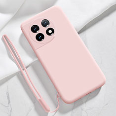 Ultra-thin Silicone Gel Soft Case 360 Degrees Cover YK8 for OnePlus 11R 5G Pink