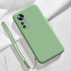 Ultra-thin Silicone Gel Soft Case 360 Degrees Cover YK8 for Xiaomi Mi 12T 5G Green