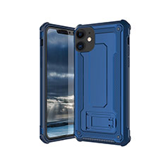 Ultra-thin Silicone Gel Soft Case 360 Degrees Cover Z01 for Apple iPhone 11 Blue