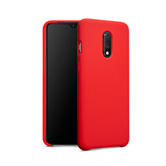 Ultra-thin Silicone Gel Soft Case 360 Degrees for OnePlus 7 Red