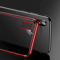 Ultra-thin Silicone Gel Soft Case 360 Degrees R02 for Apple iPhone Xs Max Red