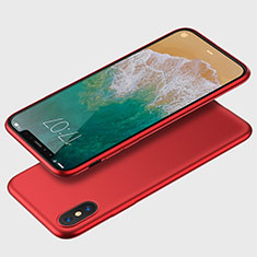 Ultra-thin Silicone Gel Soft Case C01 for Apple iPhone X Red