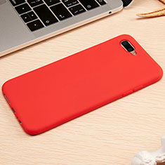 Ultra-thin Silicone Gel Soft Case Cover A01 for Oppo K1 Red