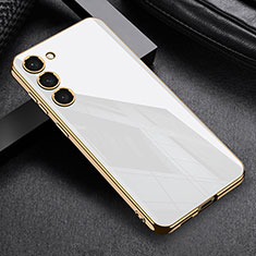 Ultra-thin Silicone Gel Soft Case Cover AC1 for Samsung Galaxy S21 5G White