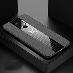 Ultra-thin Silicone Gel Soft Case Cover C01 for Huawei Mate 20 X 5G Dark Gray