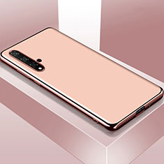 Ultra-thin Silicone Gel Soft Case Cover C01 for Huawei Nova 5 Rose Gold