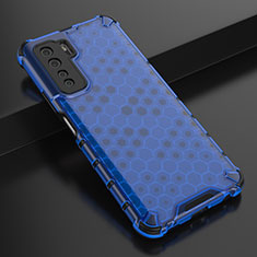 Ultra-thin Silicone Gel Soft Case Cover C01 for Huawei P40 Lite 5G Blue
