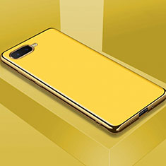 Ultra-thin Silicone Gel Soft Case Cover C01 for Oppo K1 Yellow