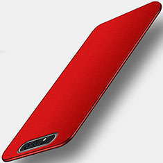 Ultra-thin Silicone Gel Soft Case Cover C01 for Samsung Galaxy A80 Red