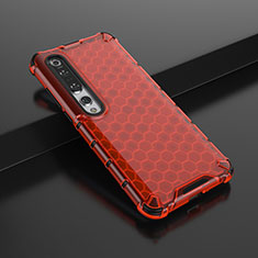 Ultra-thin Silicone Gel Soft Case Cover C01 for Xiaomi Mi 10 Pro Red