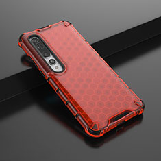 Ultra-thin Silicone Gel Soft Case Cover C01 for Xiaomi Mi 10 Red