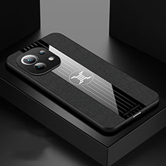 Ultra-thin Silicone Gel Soft Case Cover C04 for Xiaomi Mi 11 5G Black