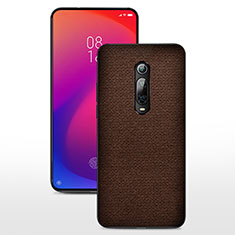 Ultra-thin Silicone Gel Soft Case Cover C04 for Xiaomi Mi 9T Brown