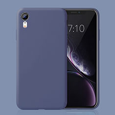 Ultra-thin Silicone Gel Soft Case Cover HC01 for Apple iPhone XR Blue