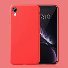 Ultra-thin Silicone Gel Soft Case Cover HC01 for Apple iPhone XR Red