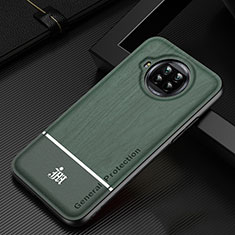 Ultra-thin Silicone Gel Soft Case Cover JM1 for Xiaomi Mi 10i 5G Green