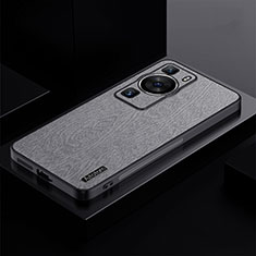 Ultra-thin Silicone Gel Soft Case Cover PB1 for Huawei P60 Pro Gray