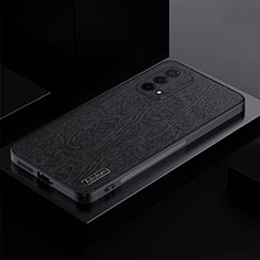 Ultra-thin Silicone Gel Soft Case Cover PB1 for Oppo A54 5G Black