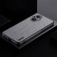 Ultra-thin Silicone Gel Soft Case Cover PB1 for Oppo A96 5G Gray