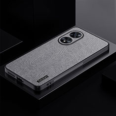 Ultra-thin Silicone Gel Soft Case Cover PB1 for Oppo A97 5G Gray