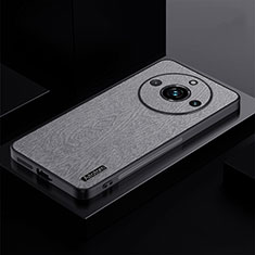 Ultra-thin Silicone Gel Soft Case Cover PB1 for Realme 11 Pro+ Plus 5G Gray