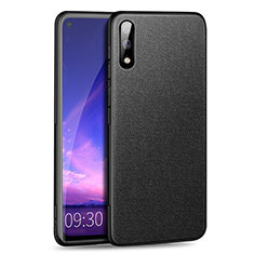Ultra-thin Silicone Gel Soft Case Cover S01 for Huawei Enjoy 10 Black