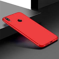 Ultra-thin Silicone Gel Soft Case Cover S01 for Huawei Honor Play 8C Red