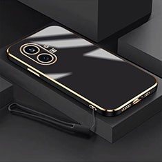 Ultra-thin Silicone Gel Soft Case Cover S01 for Nothing Phone 1 Black
