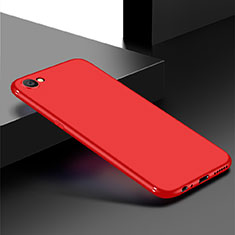 Ultra-thin Silicone Gel Soft Case Cover S01 for Oppo A3 Red