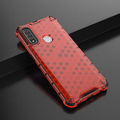 Ultra-thin Silicone Gel Soft Case Cover S01 for Oppo A8 Red