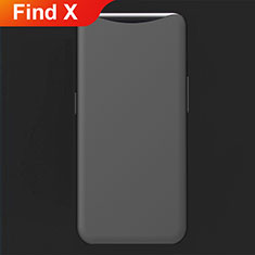 Ultra-thin Silicone Gel Soft Case Cover S01 for Oppo Find X Black