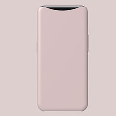 Ultra-thin Silicone Gel Soft Case Cover S01 for Oppo Find X Pink