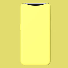 Ultra-thin Silicone Gel Soft Case Cover S01 for Oppo Find X Super Flash Edition Yellow