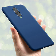 Ultra-thin Silicone Gel Soft Case Cover S01 for Oppo R17 Pro Blue
