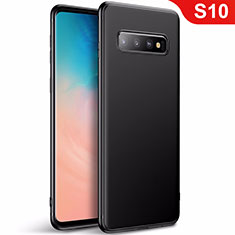 Ultra-thin Silicone Gel Soft Case Cover S01 for Samsung Galaxy S10 5G Black