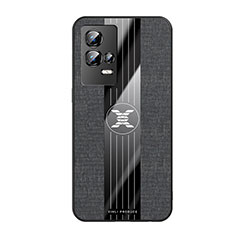 Ultra-thin Silicone Gel Soft Case Cover S01 for Vivo iQOO 8 5G Black