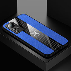 Ultra-thin Silicone Gel Soft Case Cover S01 for Xiaomi Mi 12 5G Blue
