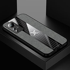 Ultra-thin Silicone Gel Soft Case Cover S01 for Xiaomi Mi 12 5G Gray
