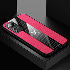 Ultra-thin Silicone Gel Soft Case Cover S01 for Xiaomi Mi 12 5G Red