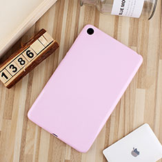 Ultra-thin Silicone Gel Soft Case Cover S01 for Xiaomi Mi Pad Pink