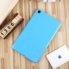 Ultra-thin Silicone Gel Soft Case Cover S01 for Xiaomi Mi Pad Sky Blue