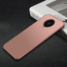 Ultra-thin Silicone Gel Soft Case Cover S01 for Xiaomi Poco F2 Pro Rose Gold