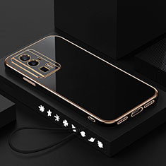 Ultra-thin Silicone Gel Soft Case Cover S01 for Xiaomi Poco F5 Pro 5G Black