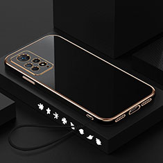 Ultra-thin Silicone Gel Soft Case Cover S01 for Xiaomi Poco X4 Pro 5G Black