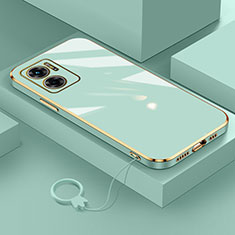 Ultra-thin Silicone Gel Soft Case Cover S01 for Xiaomi Redmi Note 11E 5G Green