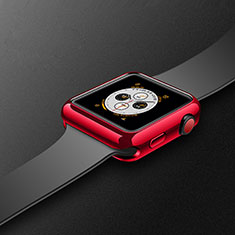 Ultra-thin Silicone Gel Soft Case Cover S02 for Apple iWatch 4 44mm Red