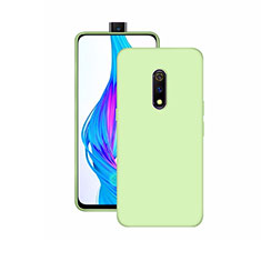 Ultra-thin Silicone Gel Soft Case Cover S02 for Oppo K3 Green