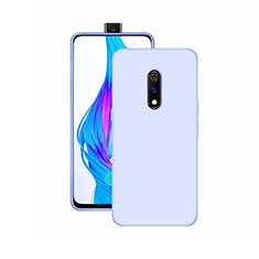 Ultra-thin Silicone Gel Soft Case Cover S02 for Oppo K3 Sky Blue