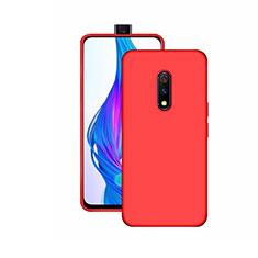 Ultra-thin Silicone Gel Soft Case Cover S02 for Realme X Red